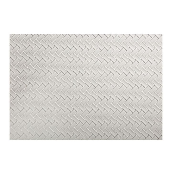 Table Accents Leather Look Placemat in White by Maxwell & Williams by