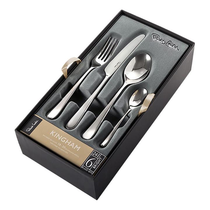 Kingham Cutlery Set Size 24 Piece Set in 22159 by Robert Welch by