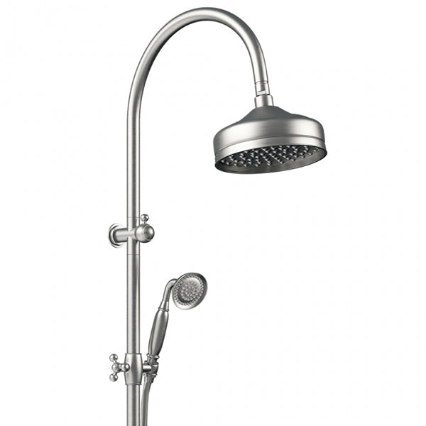 Fienza Lillian Multifunction Rail Shower Brushed Nickel by Fienza