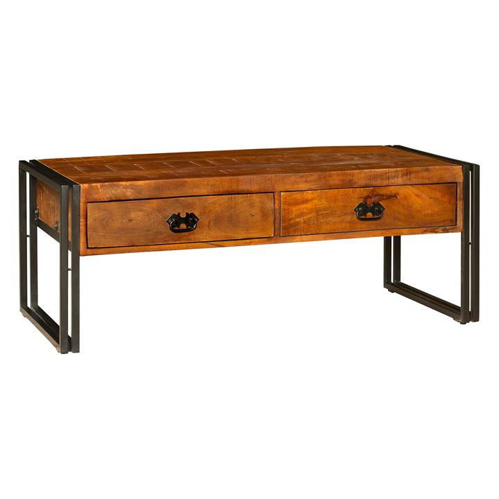 Astra 2 Drawer Coffee Table in Natural by Fab Habitat by Fab Habitat
