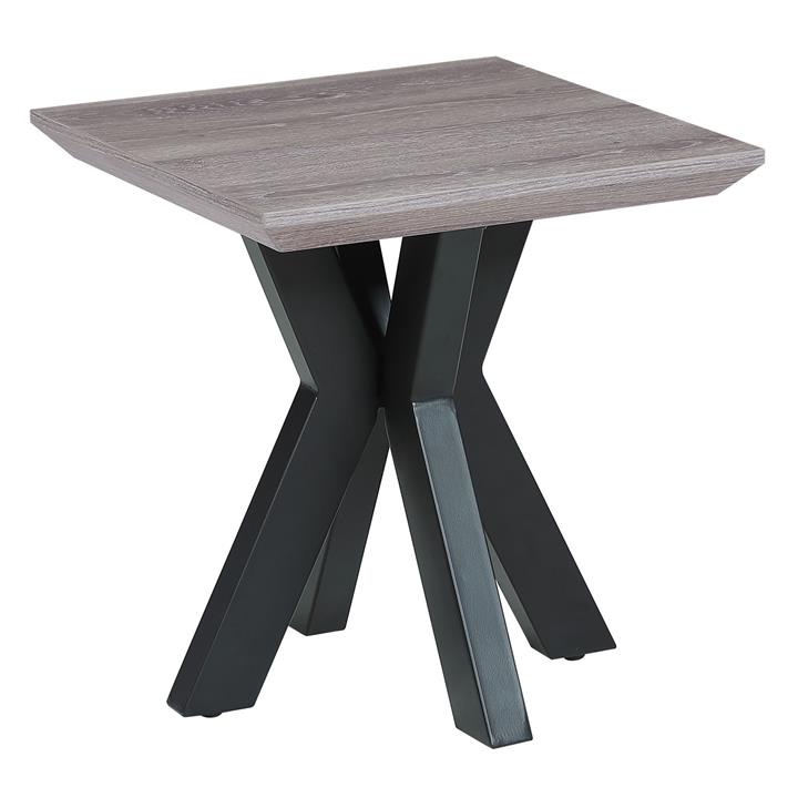 Ryland Side Table in Grey Oak by Bay Road Designs by Bay Road Designs