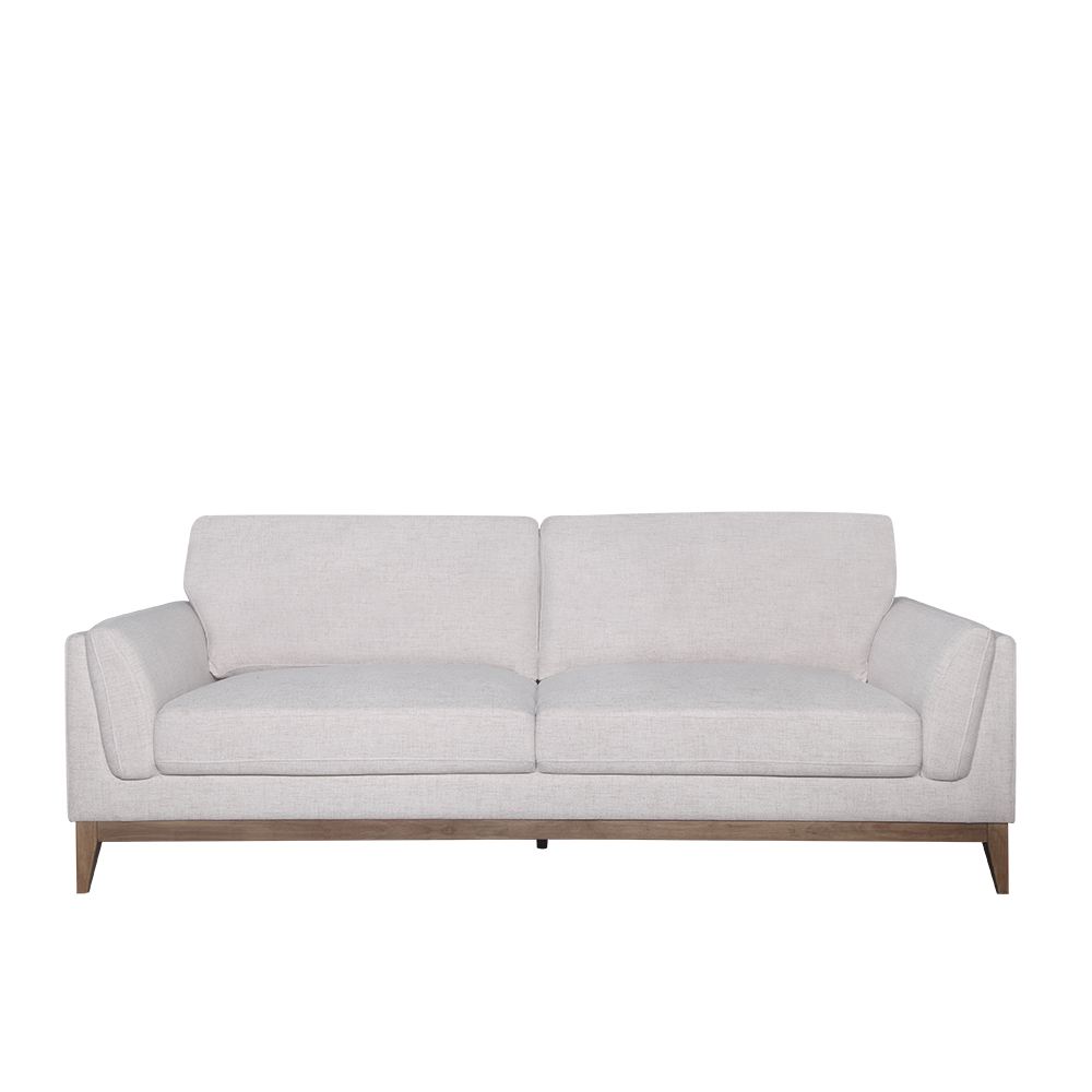 Mimi Luna Almond Sofa 3 Seater by James Lane Style Sourcebook
