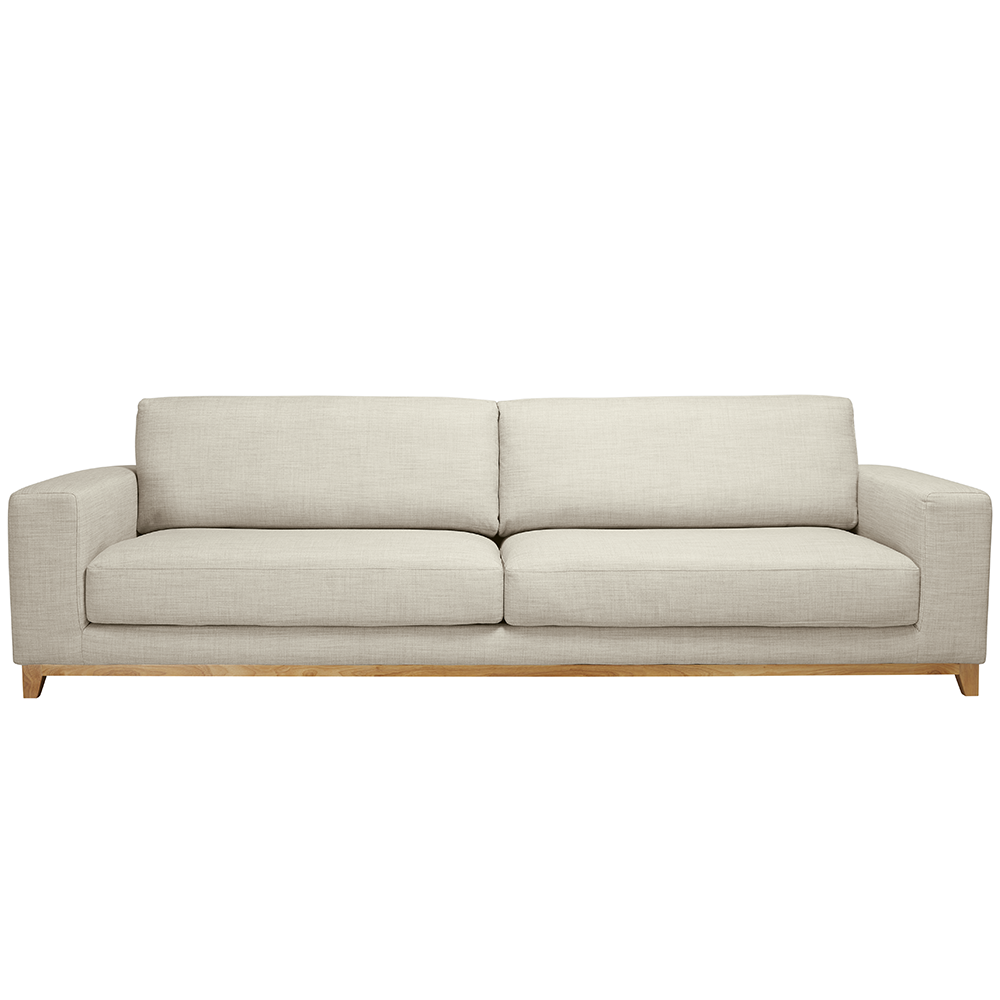 Dallas Sofa Isla Sea Pearl 4 Seater by James Lane Style Sourcebook