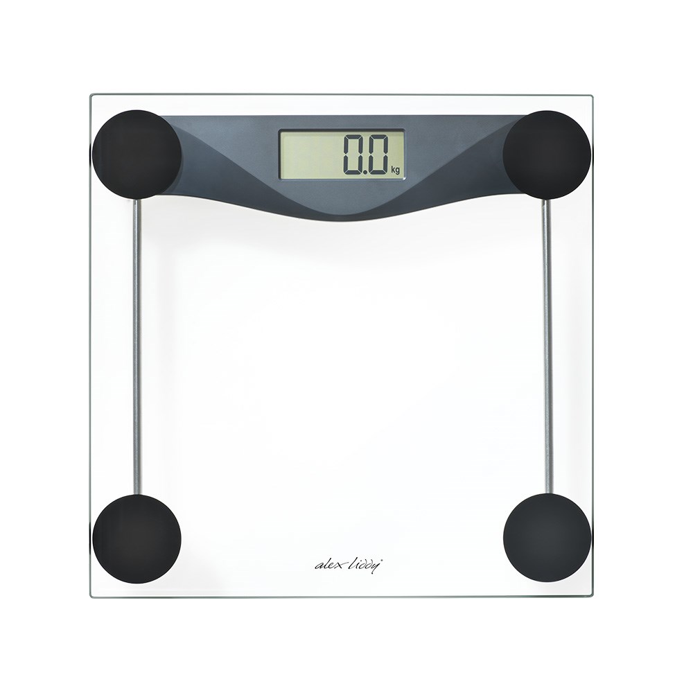 Alex Liddy Bathroom Body Weight Scale Glass by Alex Liddy Style
