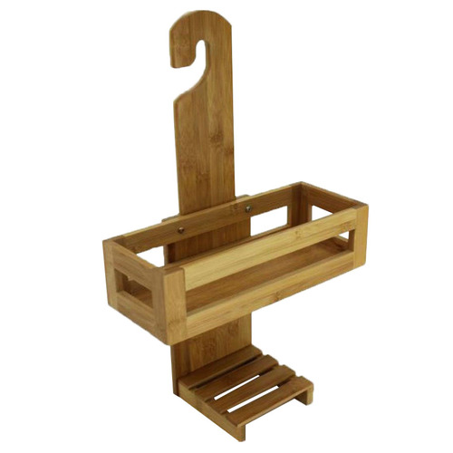 Jameson Bamboo Shower Caddy With Holder by Temple & ster Style