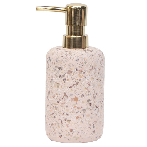 Salt & Pepper Blush Venice Soap Dispenser by Temple & ster Style