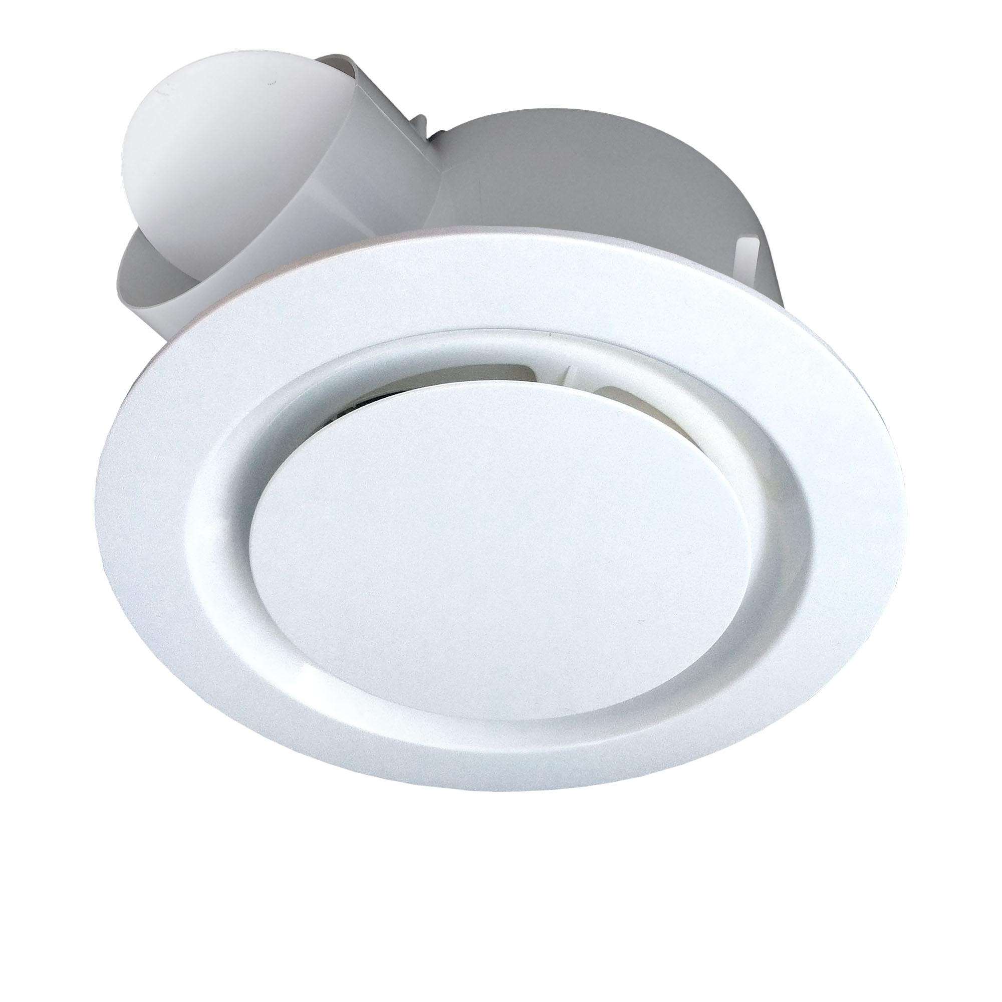 Round Ventair Airbus 200 ProV Bathroom Exhaust Fan White by Ventair
