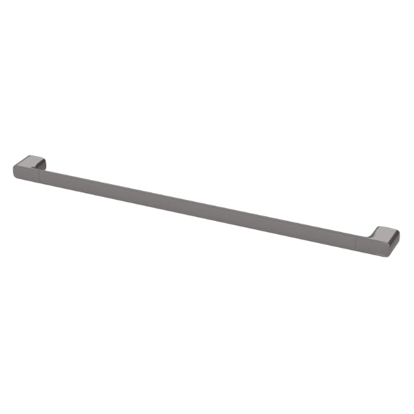 Phoenix Nuage Single Towel Rail 800mm Brushed Carbon by PHOENIX