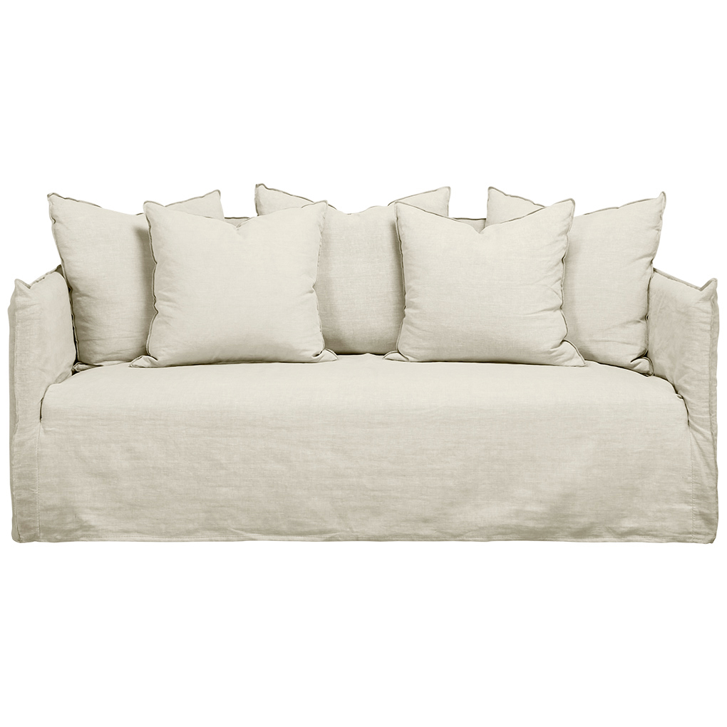 Como Linen Deep Sofa Oatmeal by James Lane Style Sourcebook