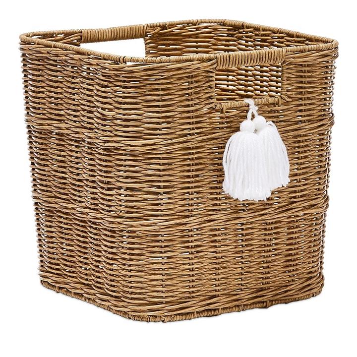 Adairs Kids Storage Basket Collection 30x30x30cm Natural Scout