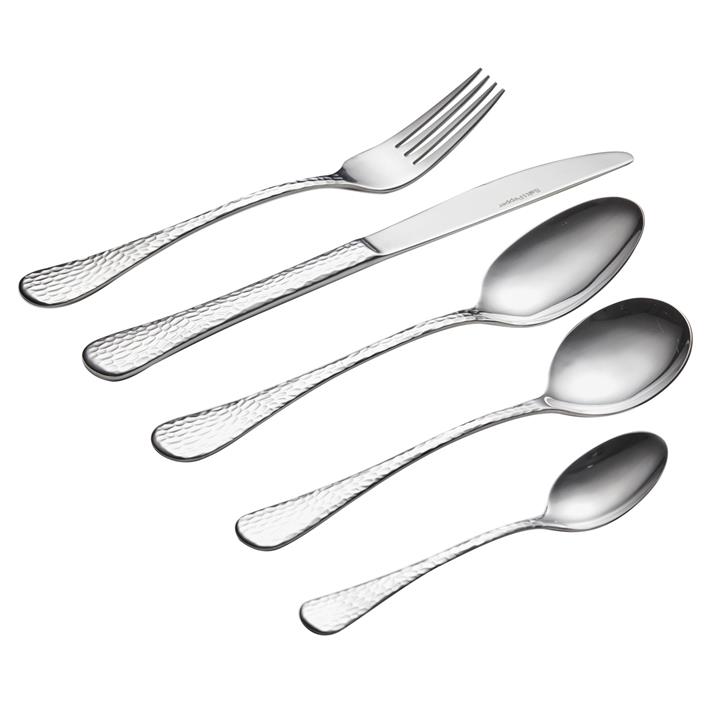 Zurich 40Piece Cutlery Set in Silver by Salt & Pepper by Salt & Pepper