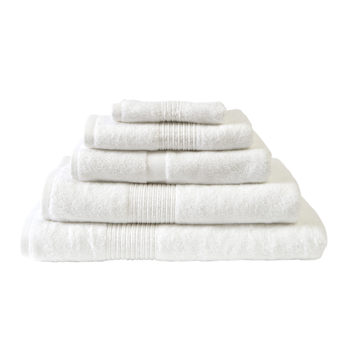 Muse Royale Towel Range White Standard Bath Sheet by Muse Style