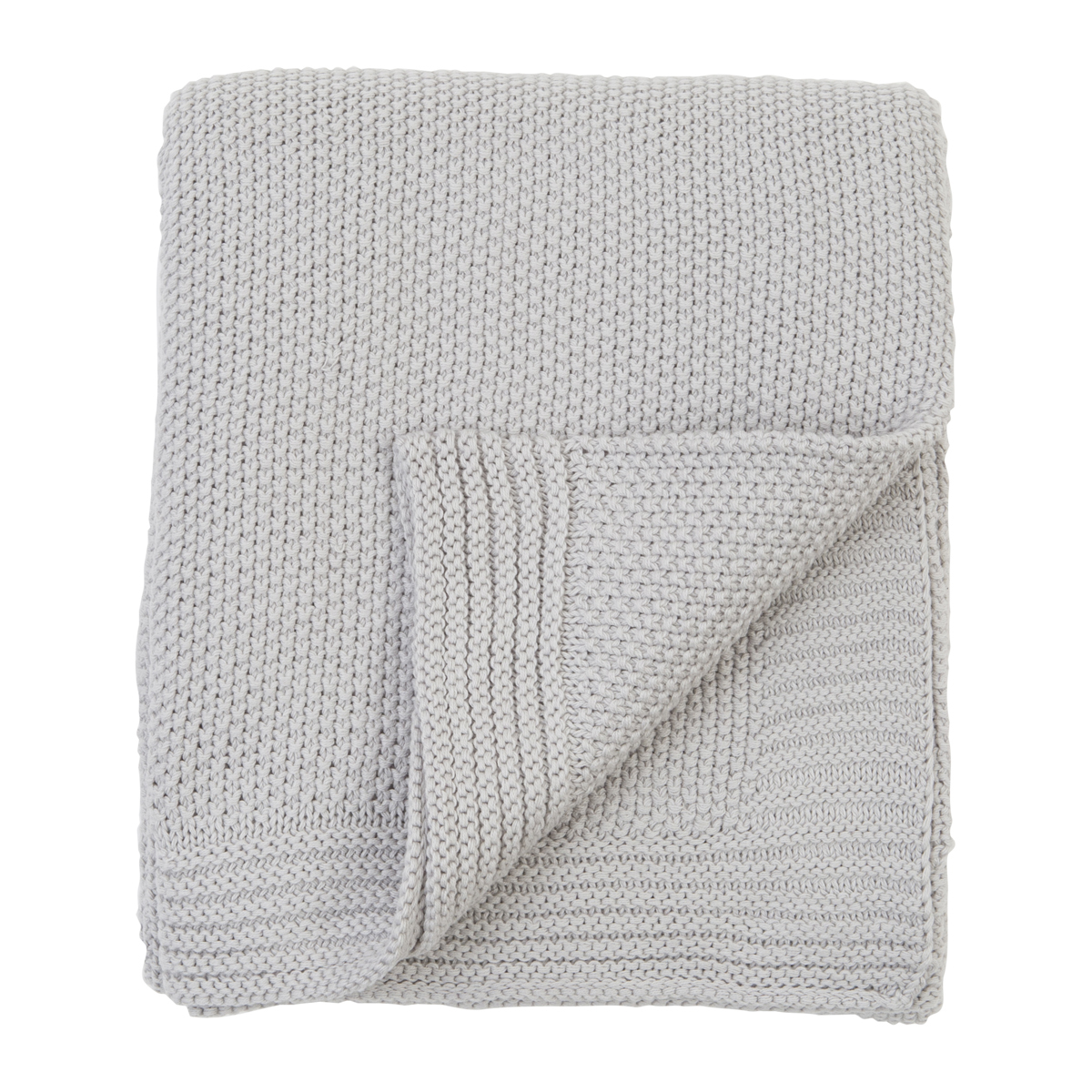 Habitat Monash Throw Light Grey Standard Throw by Habitat Style