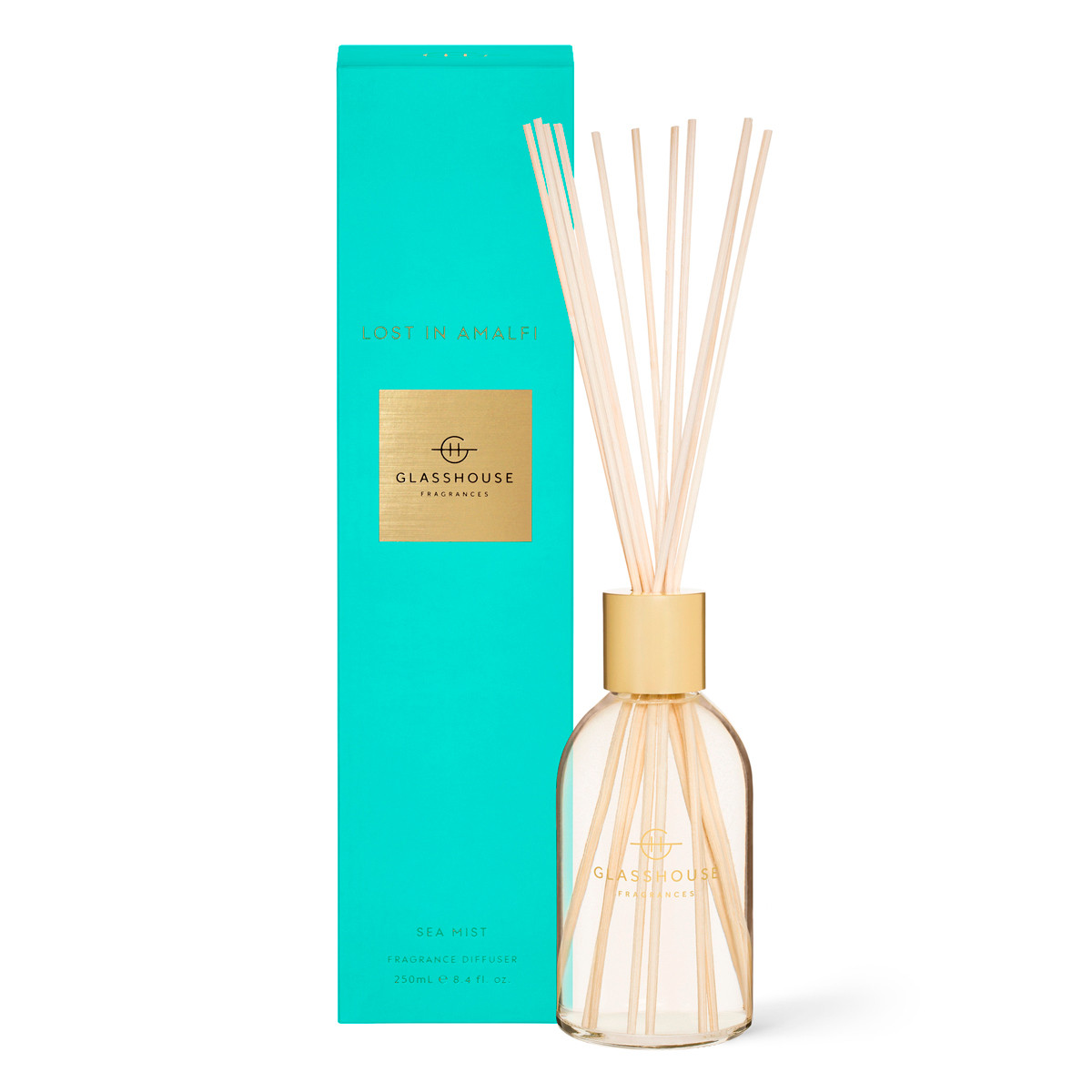 Glasshouse Amalfi Fragrance 250Ml Diffuser Amalfi Coast Standard by