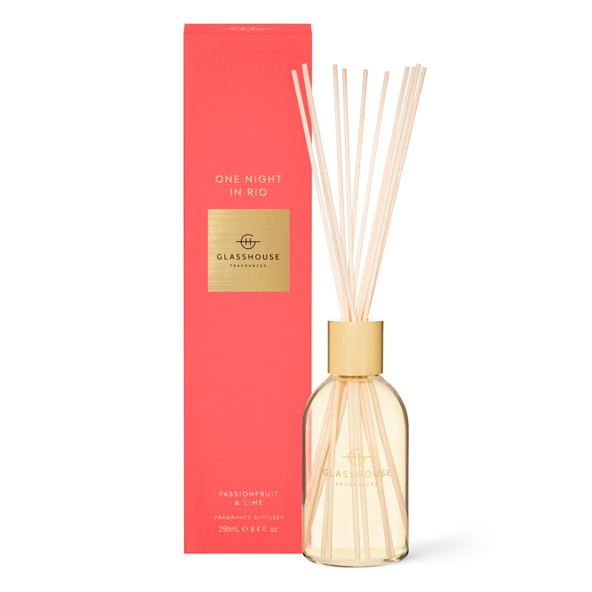 Glasshouse Rio De Janiero 250Ml Fragrance Diffuser Rio De Janiero