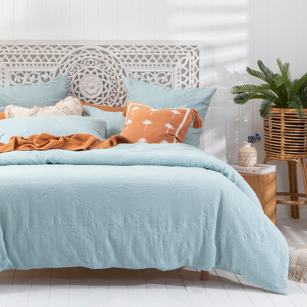 Muse Aradia Bedhead White King Bed by Muse Style Sourcebook