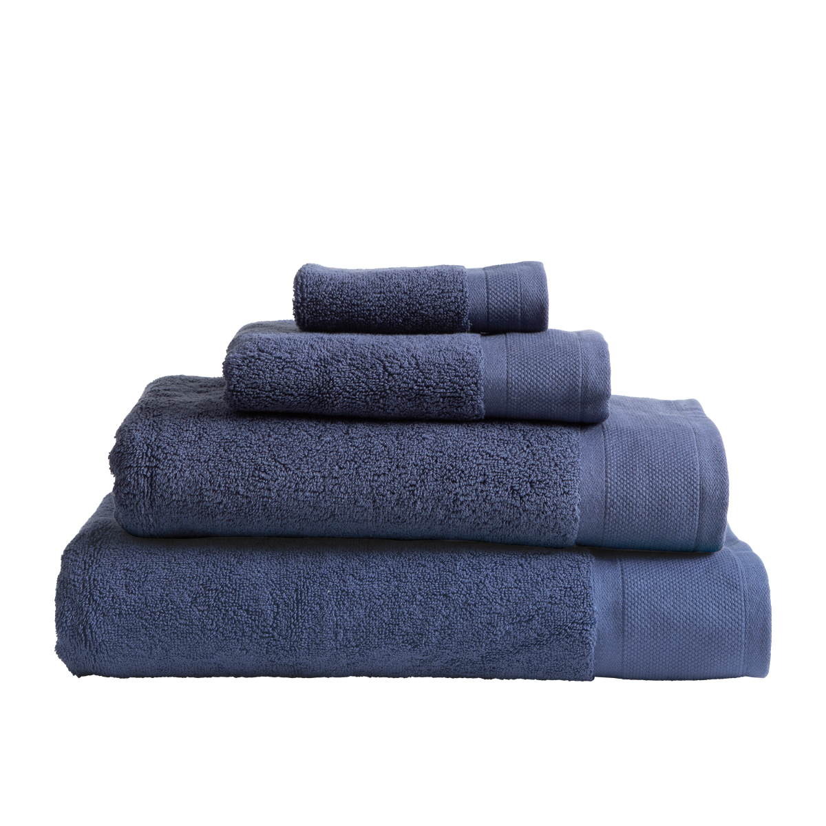 Habitat Lotus Towel Range Navy Standard Washer by Habitat Style