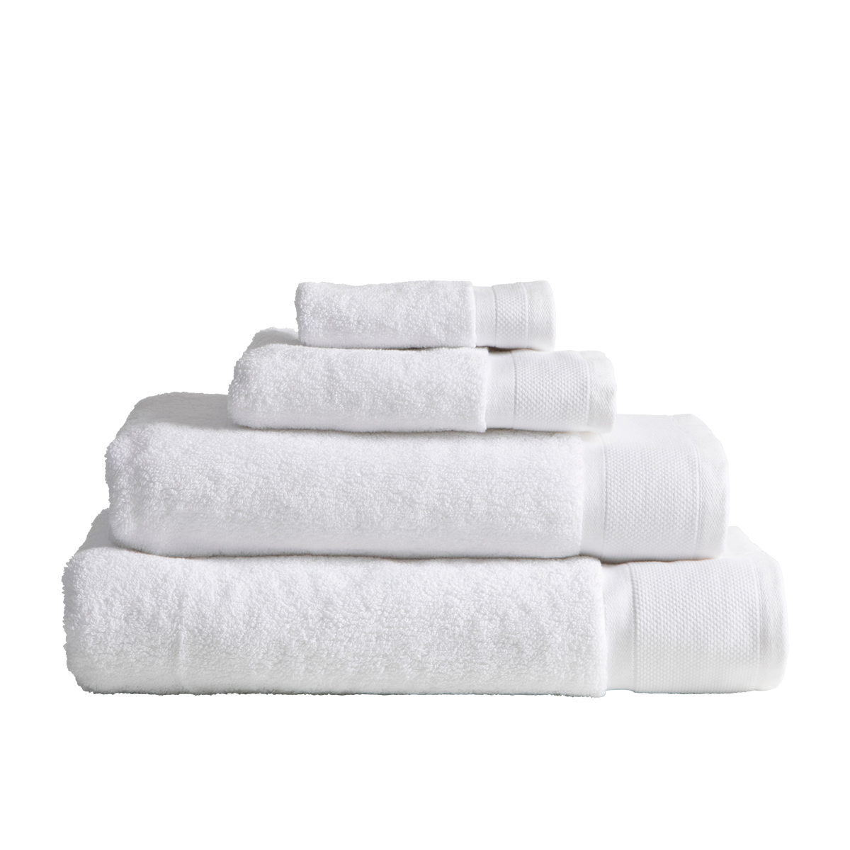 Habitat Lotus Towel Range White Standard Washer by Habitat Style