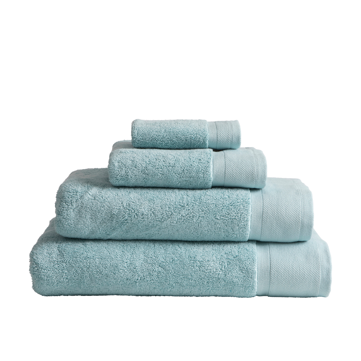 Habitat Lotus Towel Range Pale Aqua Standard Bath Sheet by Habitat