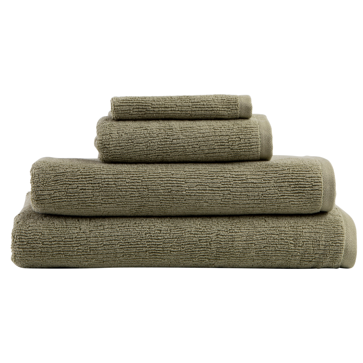 The Cotton Company Sanibel Towel Range Sage Standard Bath Sheet by The Cotton Company Style