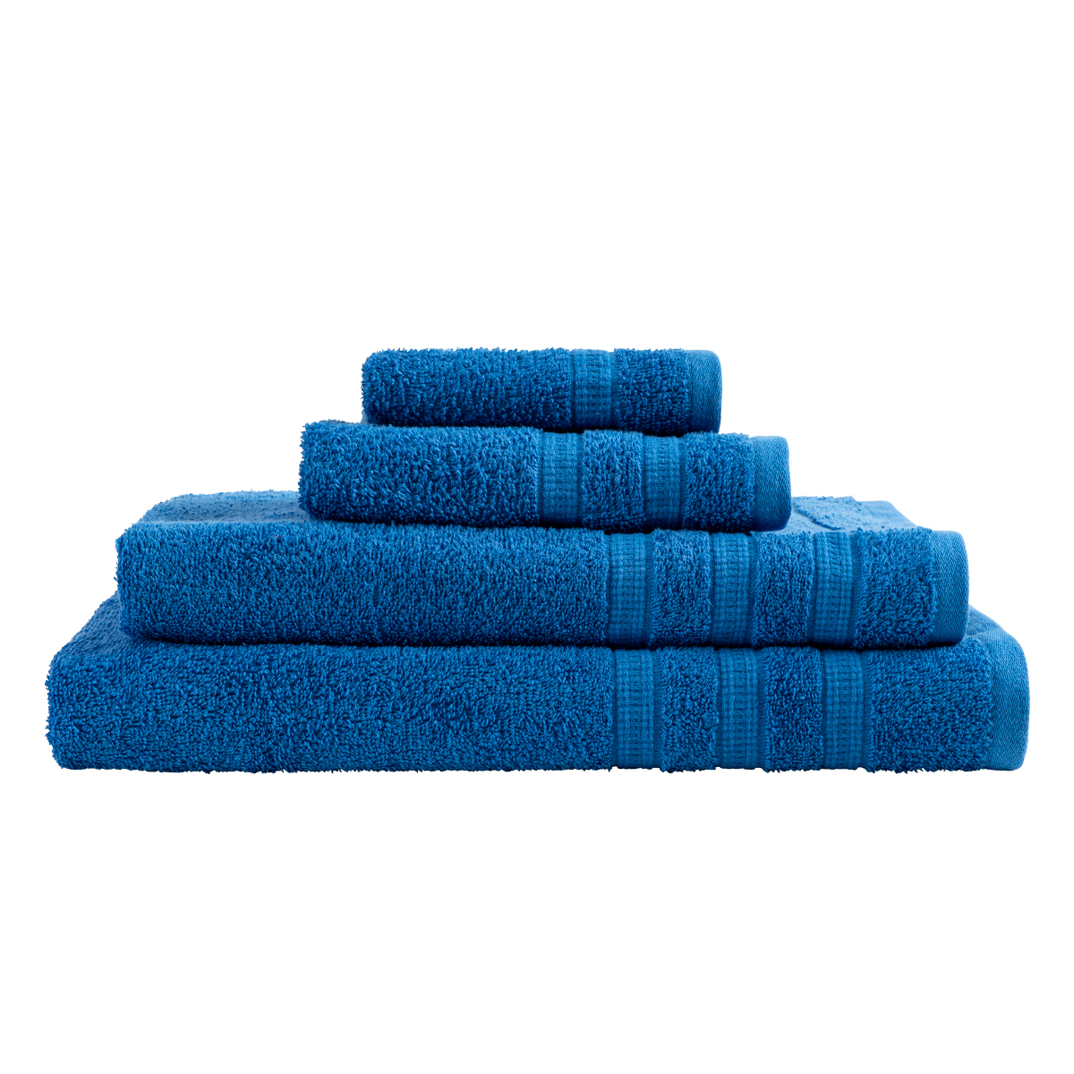 Essentials Tempo Towel Range Blue Standard Washer by Essentials Style