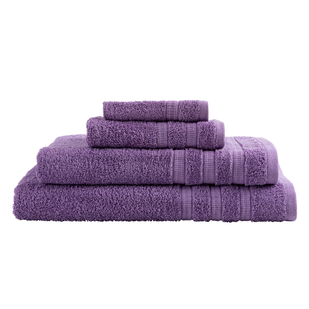Essentials Tempo Towel Range Purple Standard Bath Sheet by Essentials