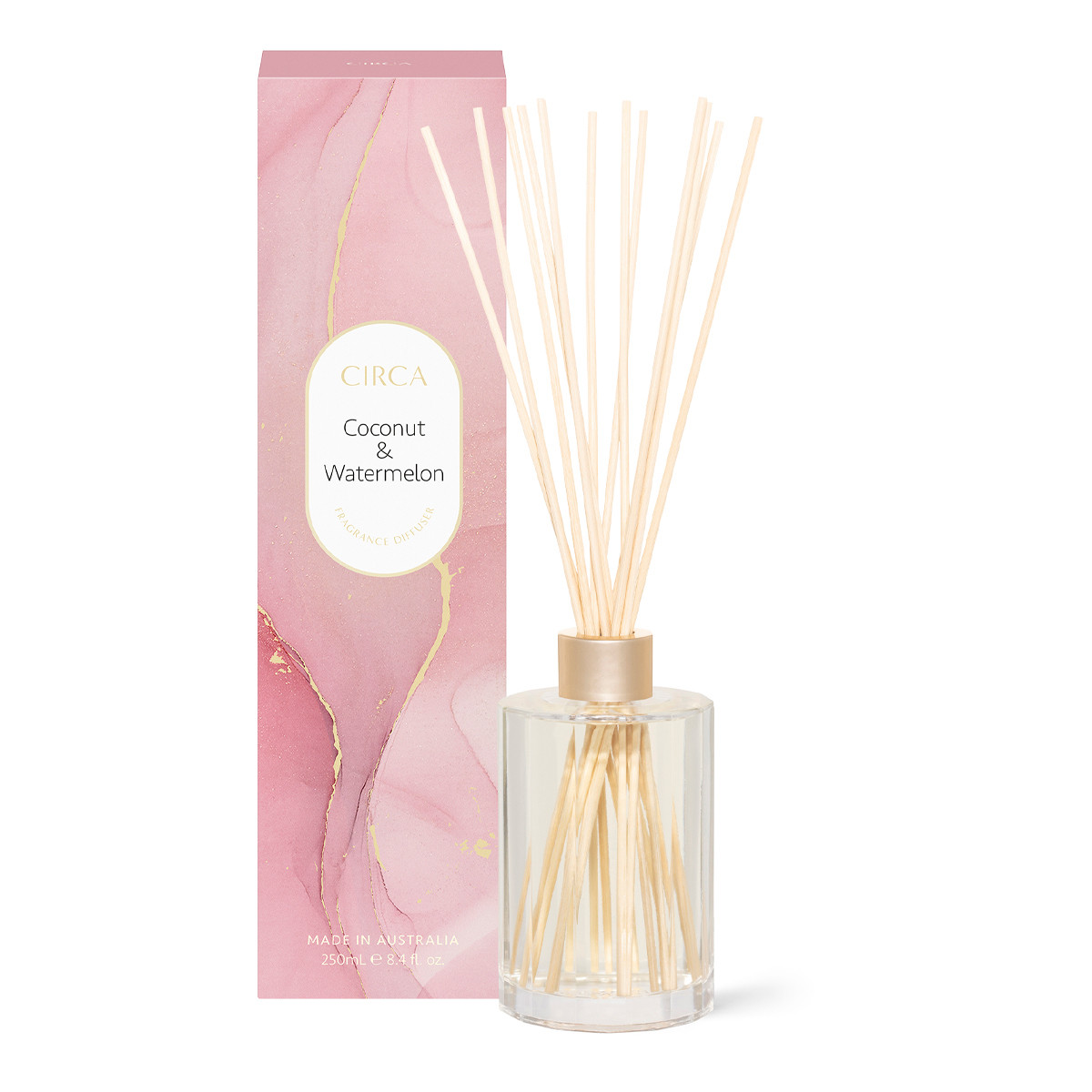 Circa Coconut & Watermelon 250Ml Diffuser White Standard by Circa