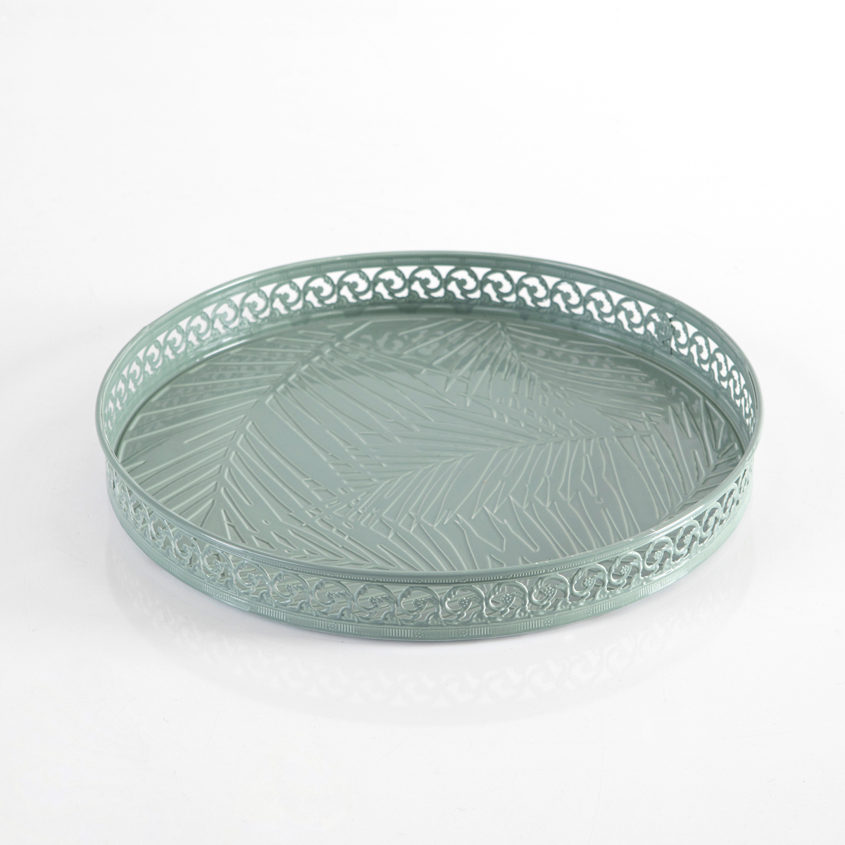 Habitat Oasis Metal Tray Jadeite Small by Habitat Style Sourcebook