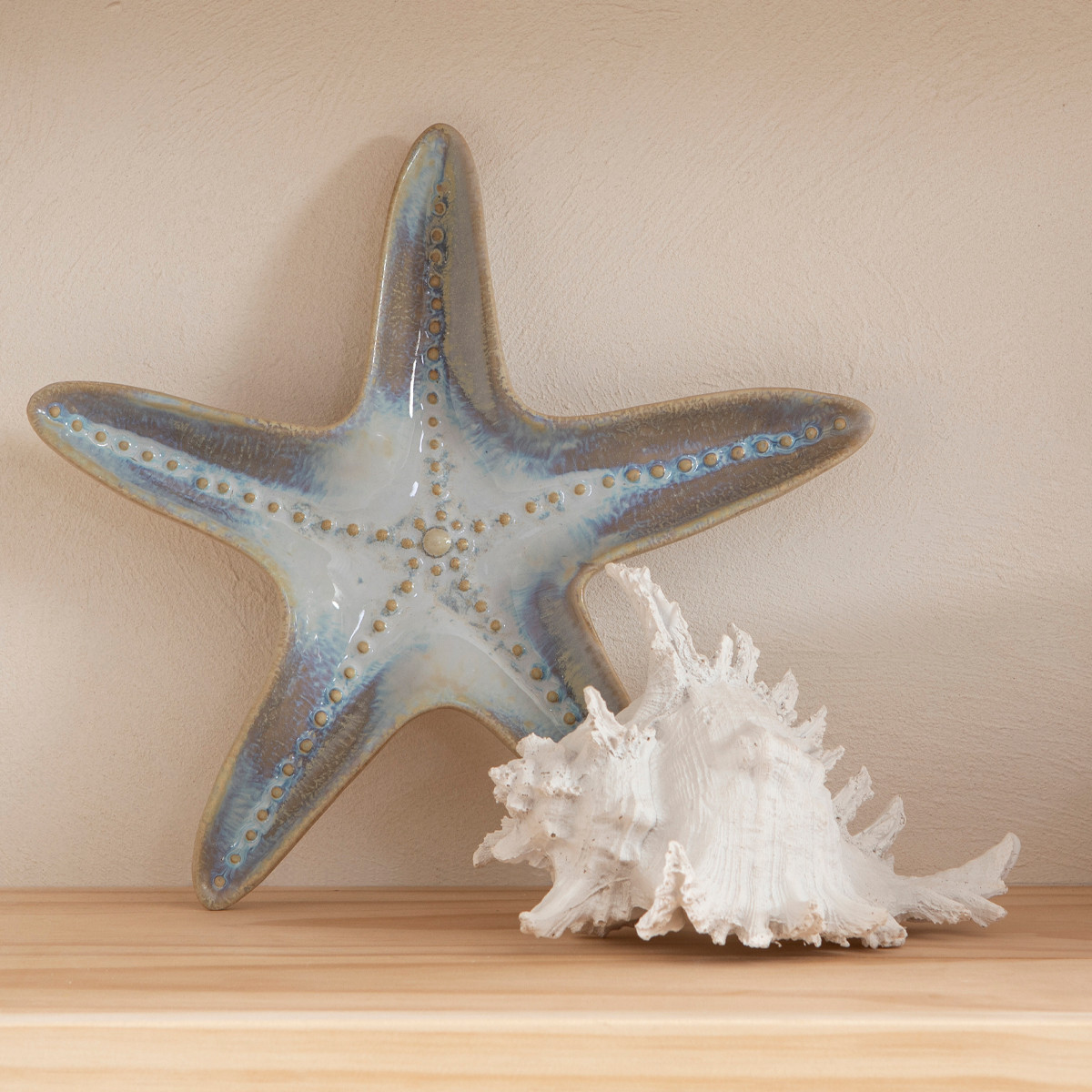 Muse Conch Shell White Large Statue / Sculpture by Muse Style Sourcebook