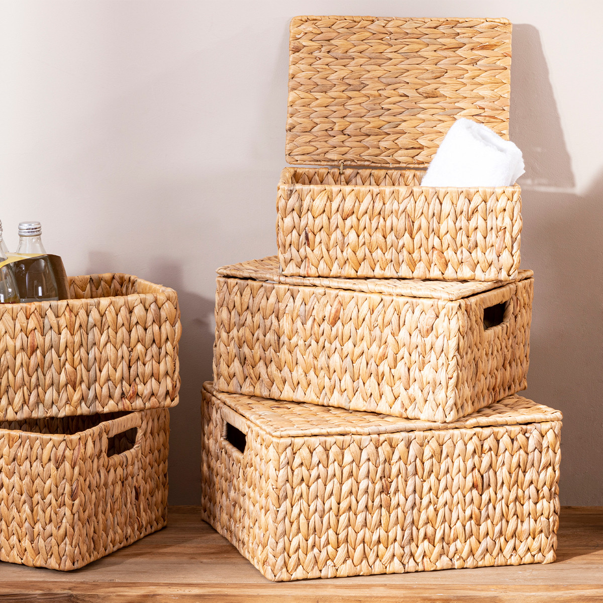 Habitat Noah Storage Trunk Range Natural Large Basket by Habitat