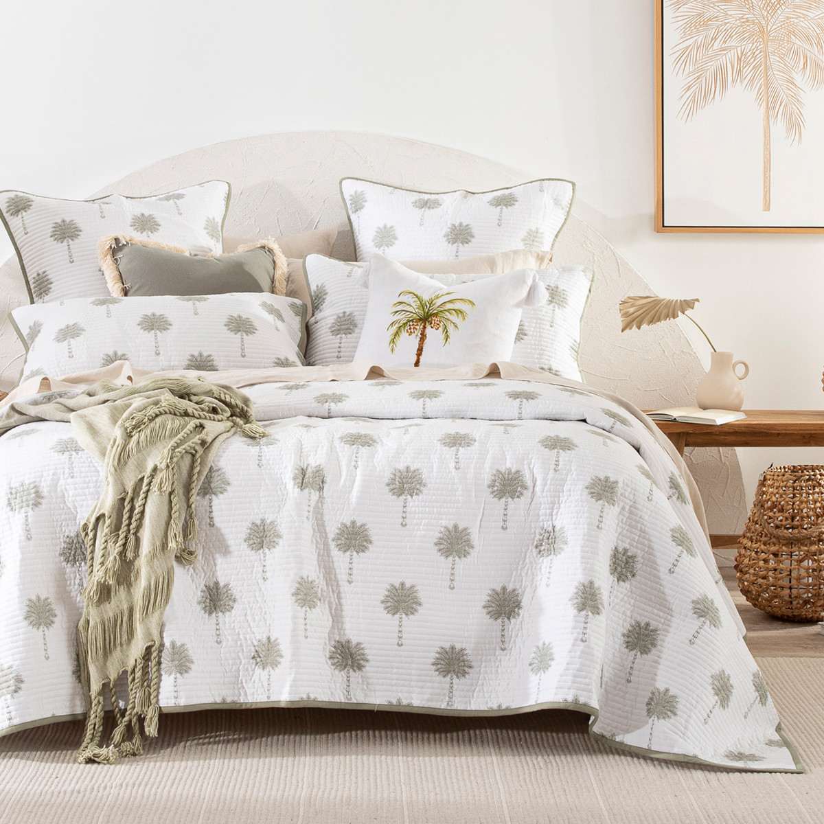 Habitat Byron Green Coverlet Set Green King Bed Coverlet Set by Habitat