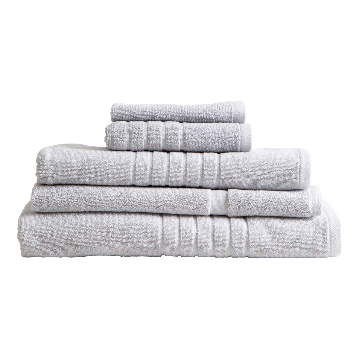Tara Tara Cotton Towel Range Silver Standard by Tara Style Sourcebook