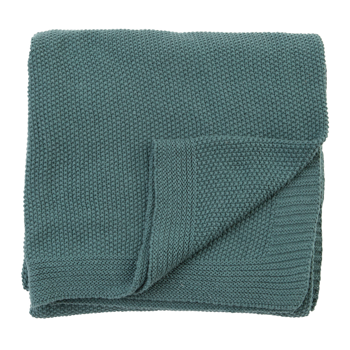 Habitat Monash Dark Green Throw Dark Green Standard Throw by Habitat Style Sourcebook