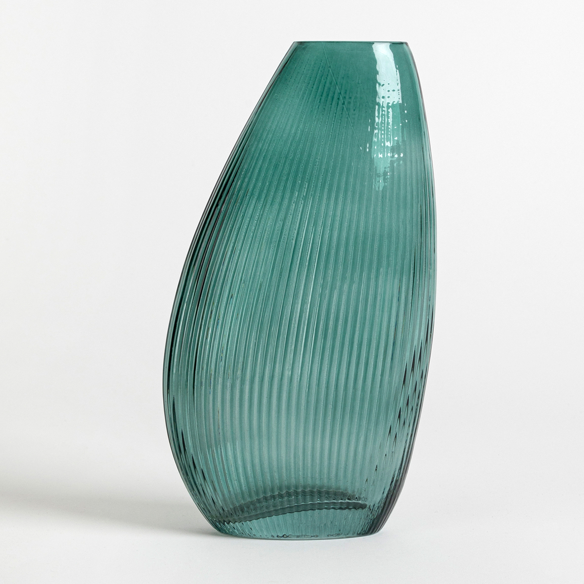 Muse Ola Glass Vase Dark Green Large Vase / Bottle / Jar by Muse