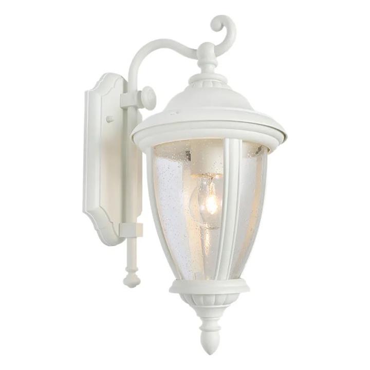 Oxford Outdoor Wall Light in White by Cougar Lighting by Cougar