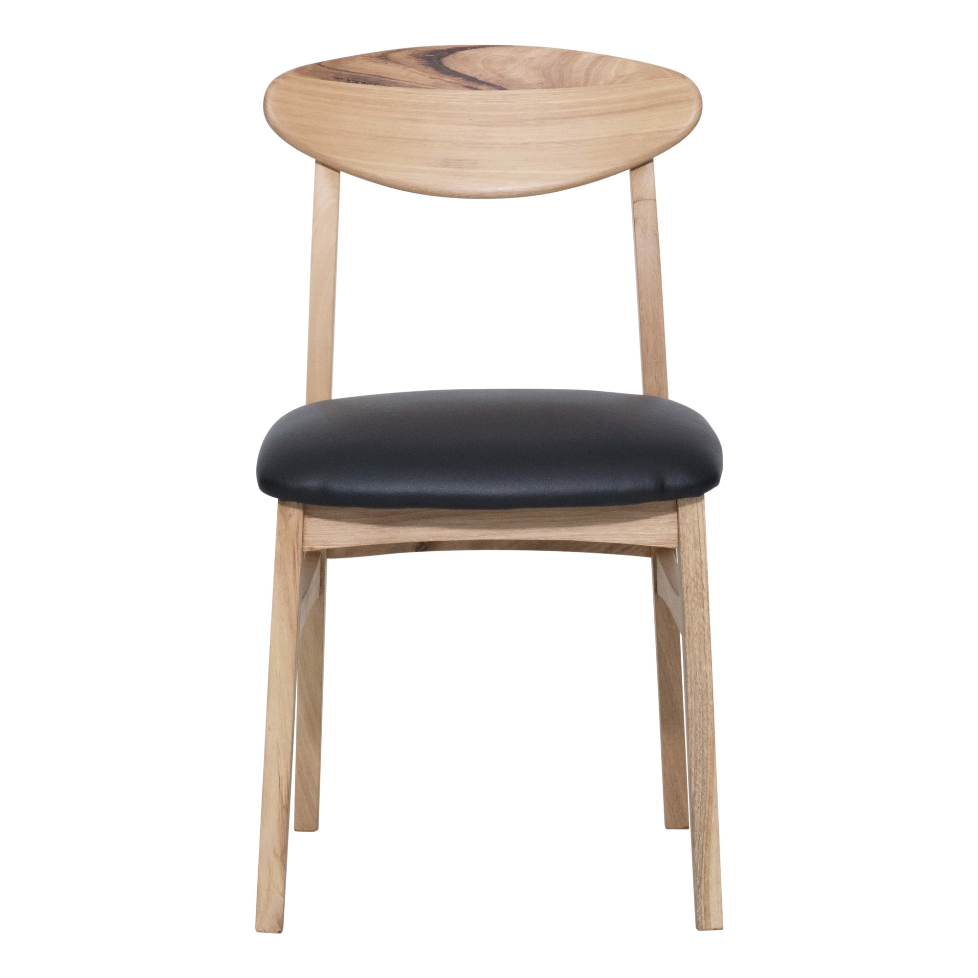 Baxter Dining Chair in Messmate / Black by OzDesignFurniture Style