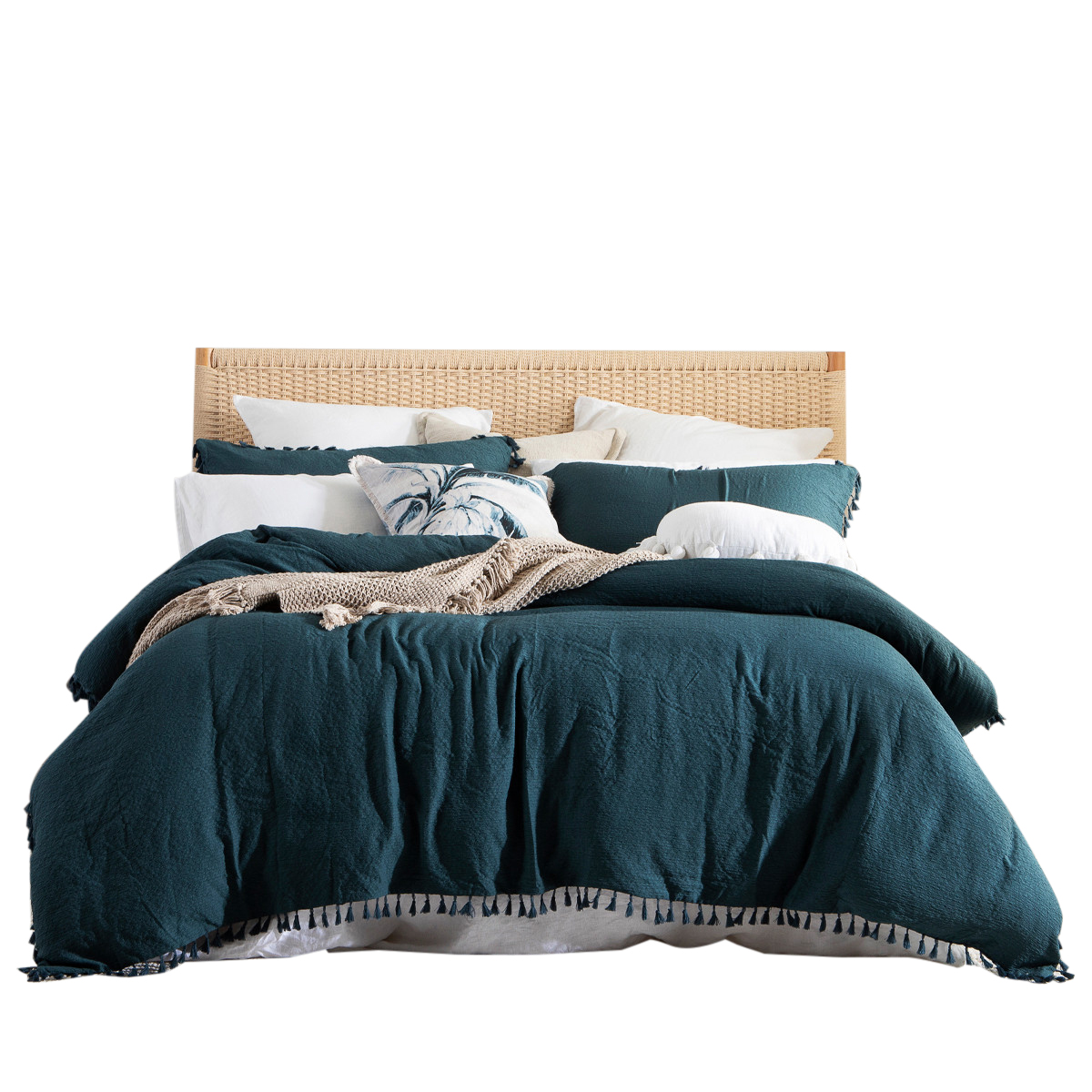 Essentials Talia Teal Quilt Cover Set Teal Single Bed Quilt Cover Set