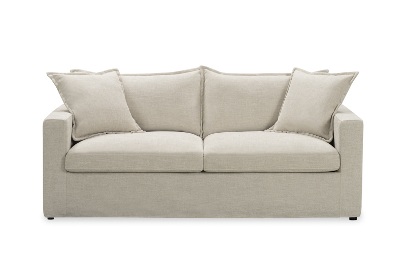 Haven Coastal 3 Seat Sofa Bed, Beige, by Lounge Lovers by Lounge Lovers