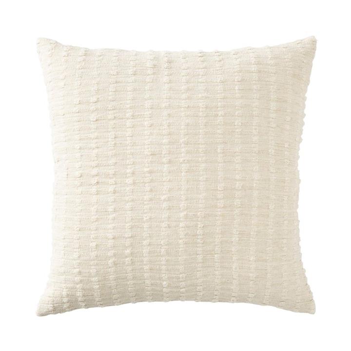 Adairs Addison Natural Linen Cushion Natural by Adairs Style Sourcebook