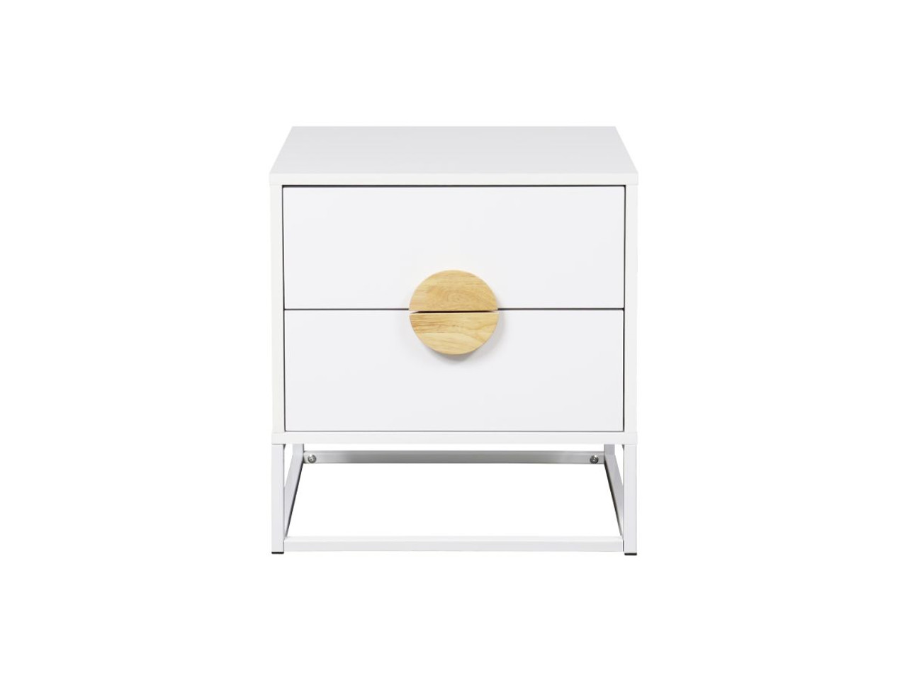 Eclipse Bedside Table White by Mocka Style Sourcebook