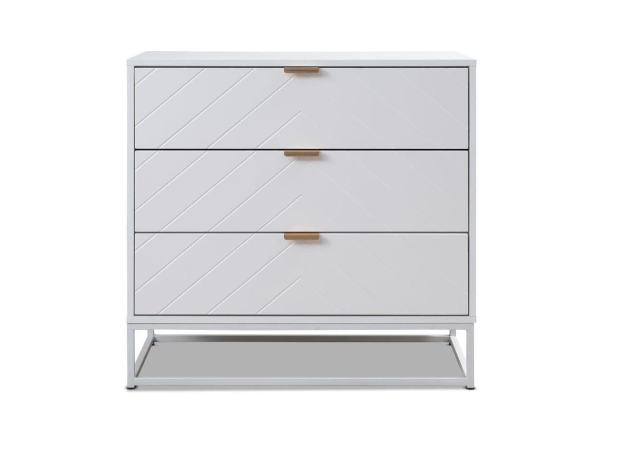 Inca Three Drawers White by Mocka Style Sourcebook