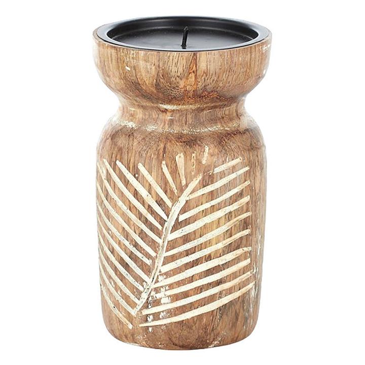 Spruce Timber Candle Holder in Natural by Coast to Coast by Coast to