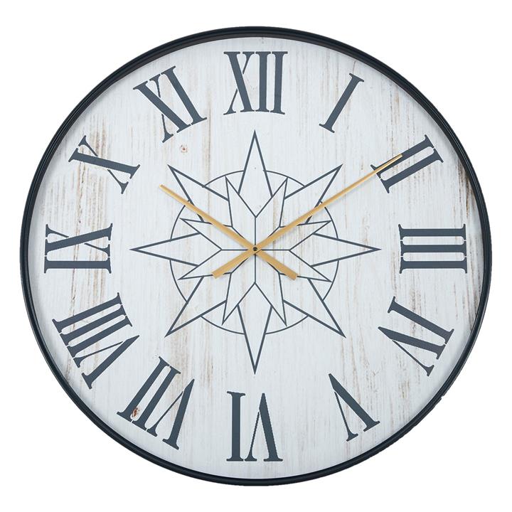 Cruise Nautical Wall Clock in Navy/White by Coast to Coast by Coast to