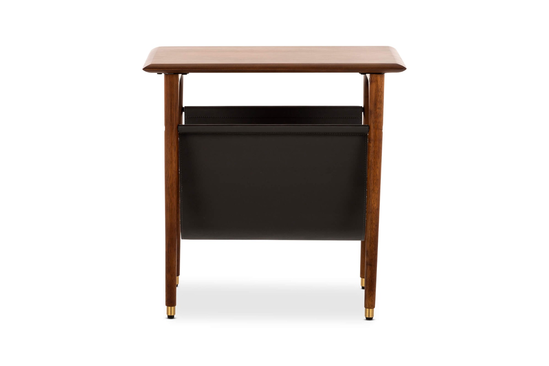 Manhattan Mid Century Side Table, Brown Wood, by Lounge Lovers by