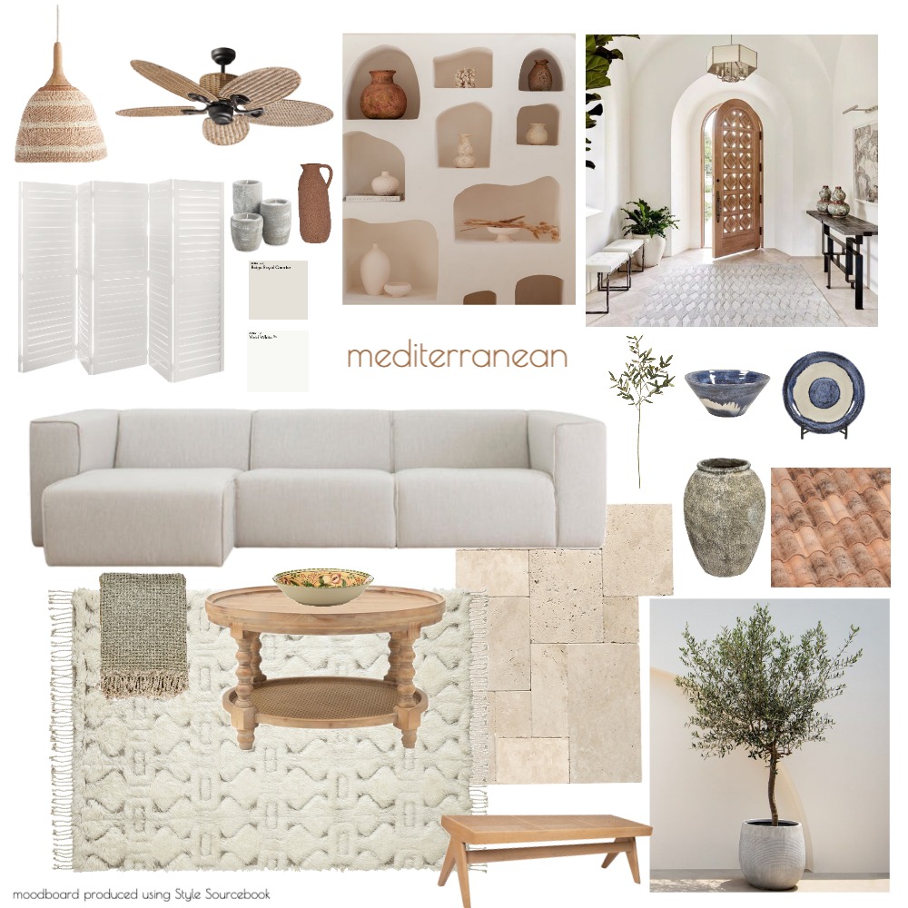 mediterranean moodboard 1 Interior Design Mood Board by Sunce Interiors ...