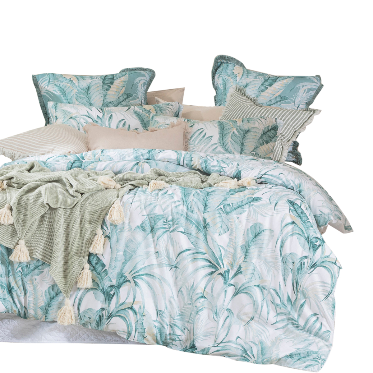 Habitat Avery Quilt Cover Set White Multi King Bed Quilt Cover Set by