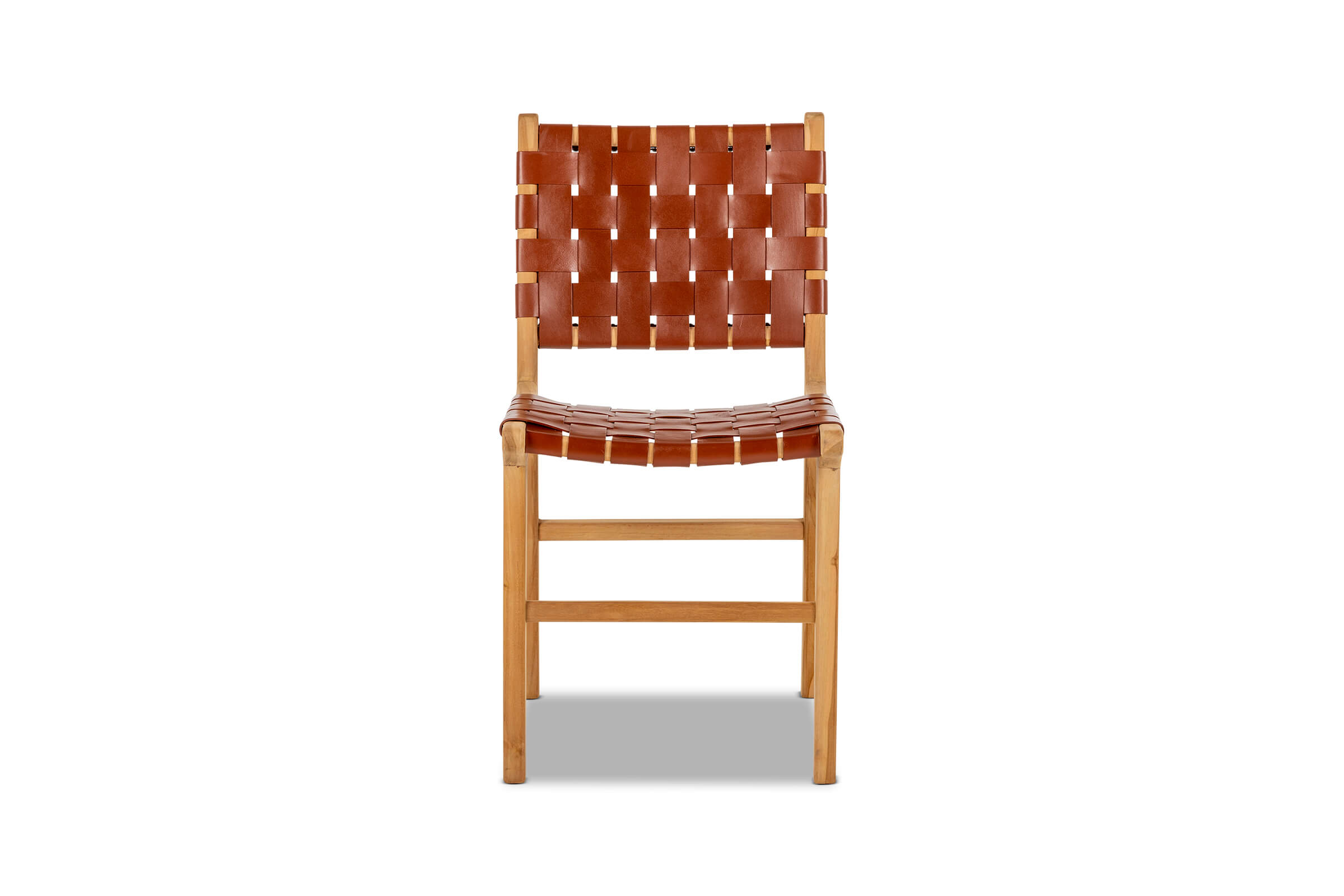 Cuba Woven Coastal Dining Chair, Tan, by Lounge Lovers by Lounge Lovers