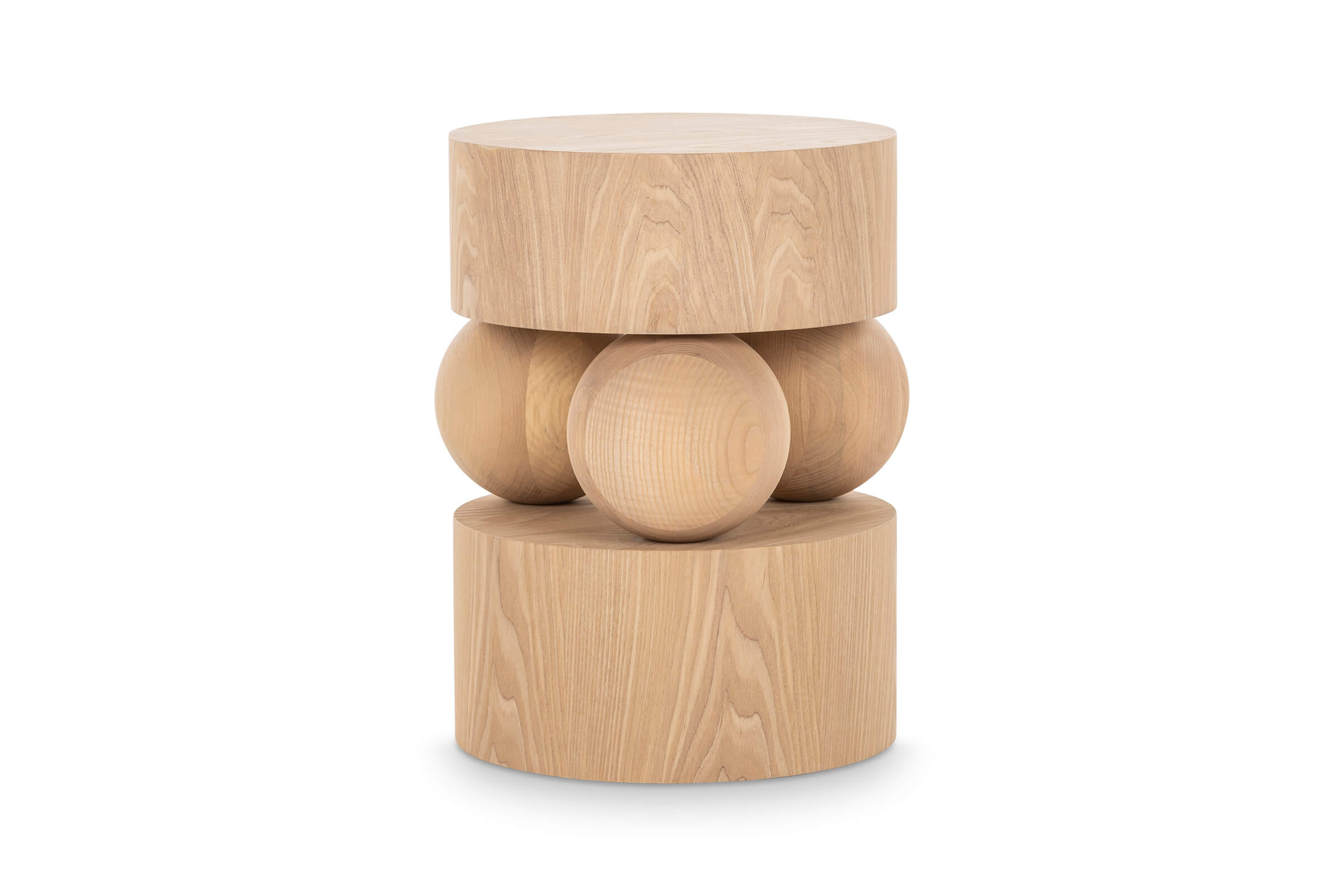 Sia Coastal Side Table, Solid Oak, by Lounge Lovers by Lounge Lovers Style Sourcebook