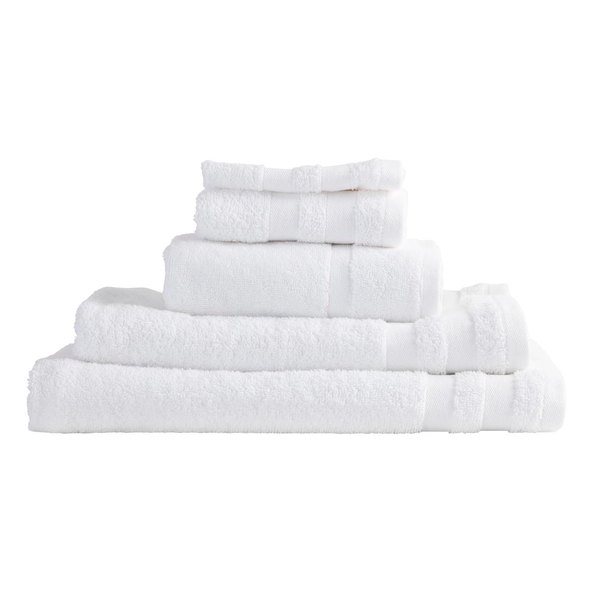 Habitat Anika Towel Range White Standard Bath Sheet by Habitat Style