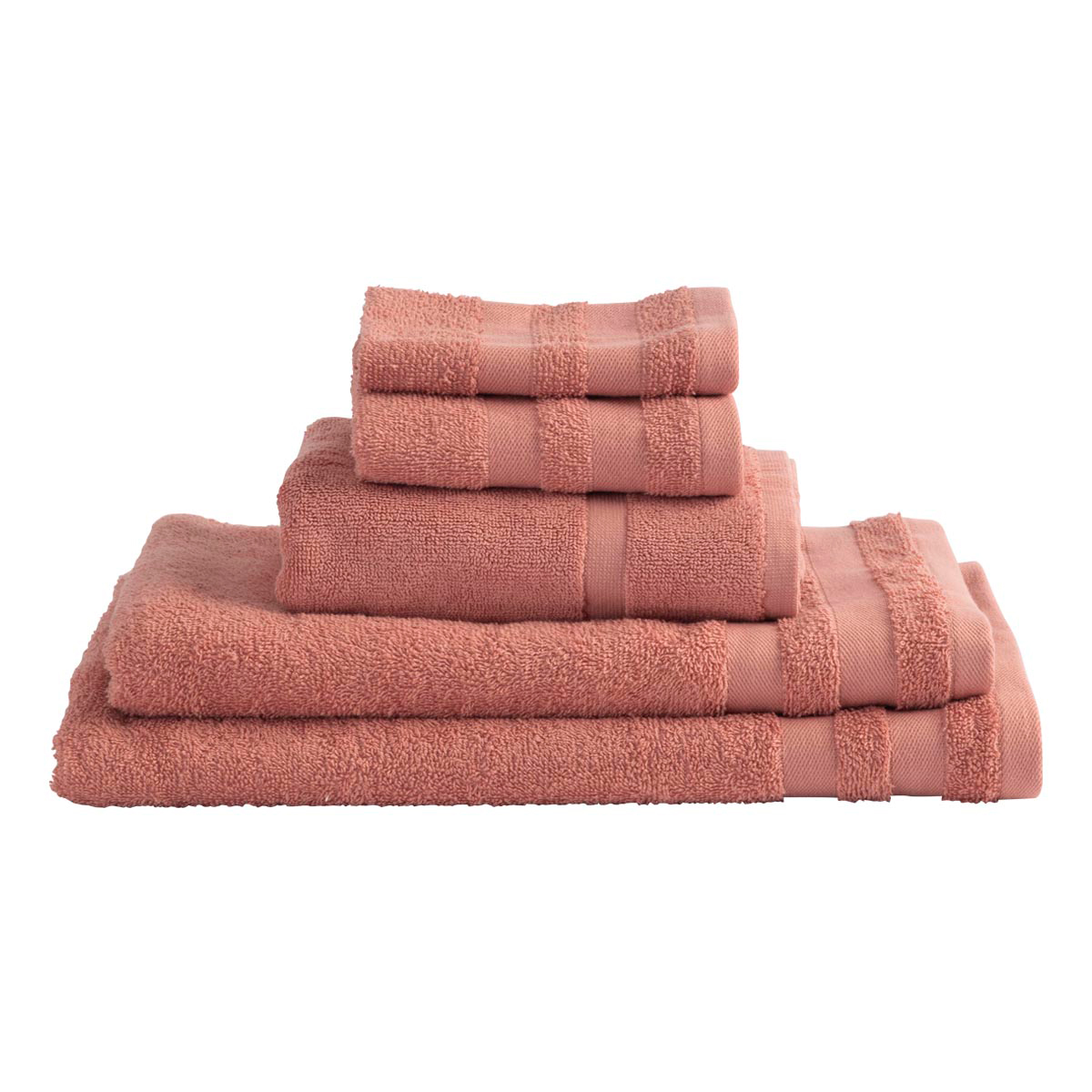 Habitat Anika Towel Range Clay Standard Washer by Habitat Style